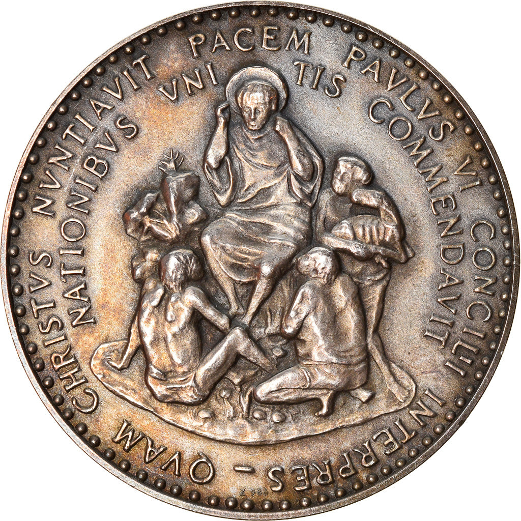 Vatican, Medal, Le Pape Paul VI, Religions & beliefs, 1967, Mingrizzi