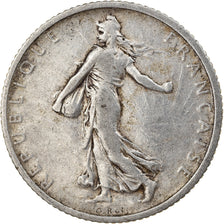 Coin, France, Semeuse, Franc, 1904, Paris, VF(30-35), Silver, KM:844.1