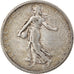 Coin, France, Semeuse, Franc, 1907, Paris, VF(30-35), Silver, KM:844.1