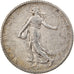 Moeda, França, Semeuse, Franc, 1910, Paris, EF(40-45), Prata, KM:844.1