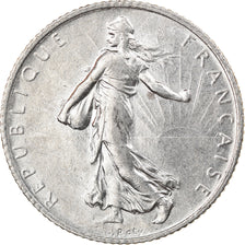 Coin, France, Semeuse, Franc, 1913, Paris, AU(50-53), Silver, KM:844.1