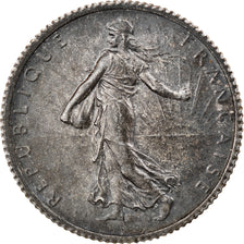 Moneta, Francia, Semeuse, Franc, 1920, Paris, SPL-, Argento, KM:844.1