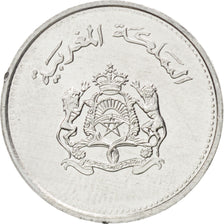 MOROCCO, Santim, 1987, KM #93, MS(63), Aluminum, 17, 0.69