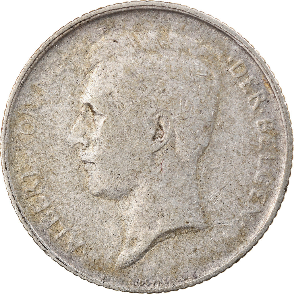 Coin, Belgium, Albert I, Franc, 1910, VF(20-25), Silver, KM:73.1