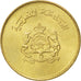 MOROCCO, 5 Santimat, 1987, KM #83, MS(63), Aluminum-Bronze, 17.5, 1.97
