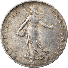 Coin, France, Semeuse, 50 Centimes, 1920, Paris, EF(40-45), Silver, KM:854