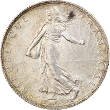 Moeda, França, Semeuse, 2 Francs, 1916, Paris, EF(40-45), Prata, KM:845.1