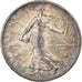Coin, France, Semeuse, 2 Francs, 1916, Paris, AU(50-53), Silver, KM:845.1