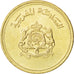 MOROCCO, 20 Santimat, 1987, KM #85, MS(63), Aluminum-Bronze, 23, 3.98