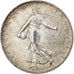 Coin, France, Semeuse, 2 Francs, 1916, Paris, AU(50-53), Silver, KM:845.1