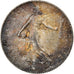 Moneta, Francia, Semeuse, 2 Francs, 1915, Paris, BB, Argento, KM:845.1
