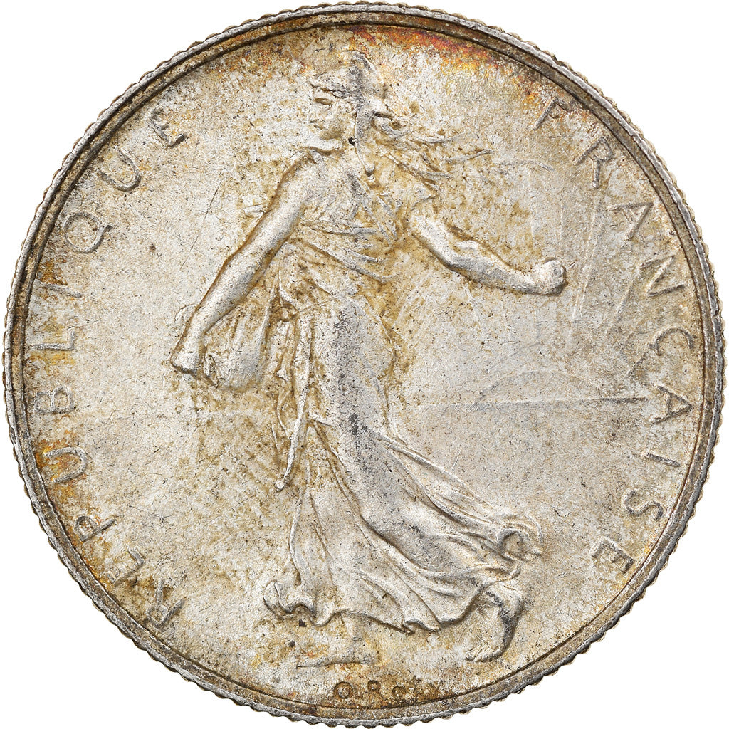 Monnaie, France, Semeuse, 2 Francs, 1915, Paris, TTB, Argent, Gadoury:532