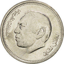 MOROCCO, 1/2 Dirham, 1987, KM #87, MS(63), Copper-Nickel, 21, 4.02