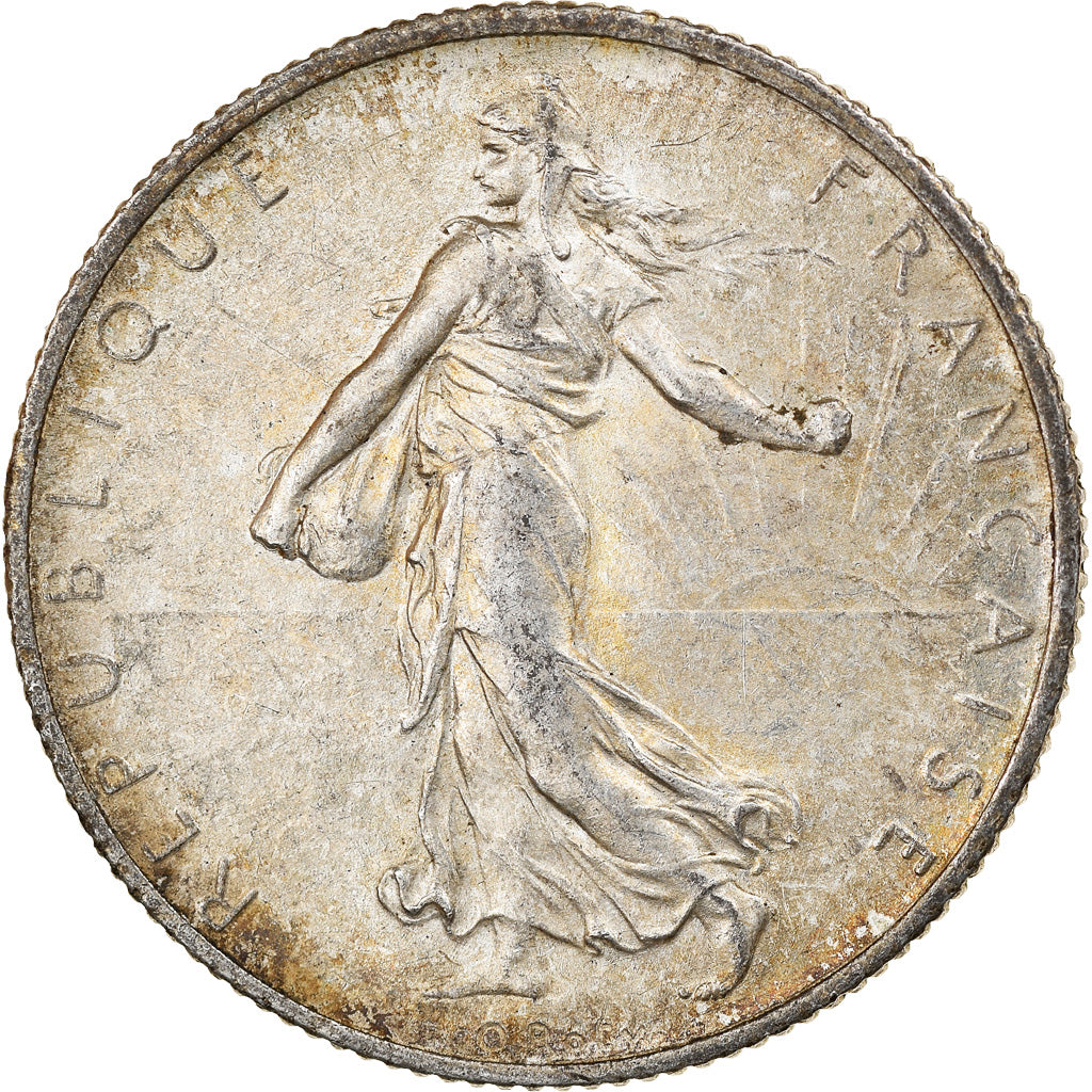 Monnaie, France, Semeuse, 2 Francs, 1915, Paris, TTB, Argent, Gadoury:532