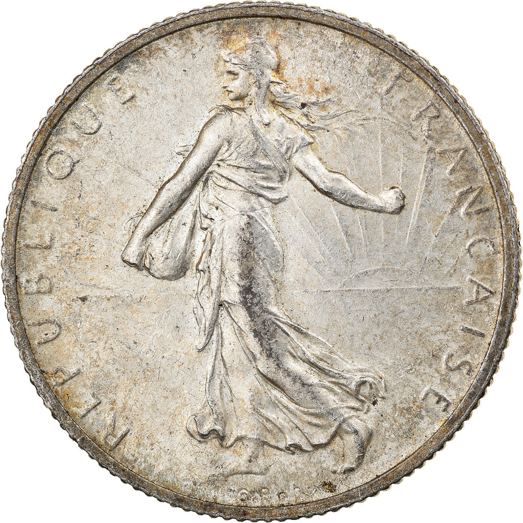 Monnaie, France, Semeuse, 2 Francs, 1915, Paris, TTB, Argent, Gadoury:532