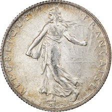 Coin, France, Semeuse, 2 Francs, 1915, Paris, EF(40-45), Silver, KM:845.1