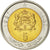 Coin, Morocco, al-Hassan II, 5 Dirhams, 1987, MS(63), Bi-Metallic, KM:82
