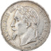 Coin, France, Napoleon III, 5 Francs, 1869, Strasbourg, EF(40-45), Silver