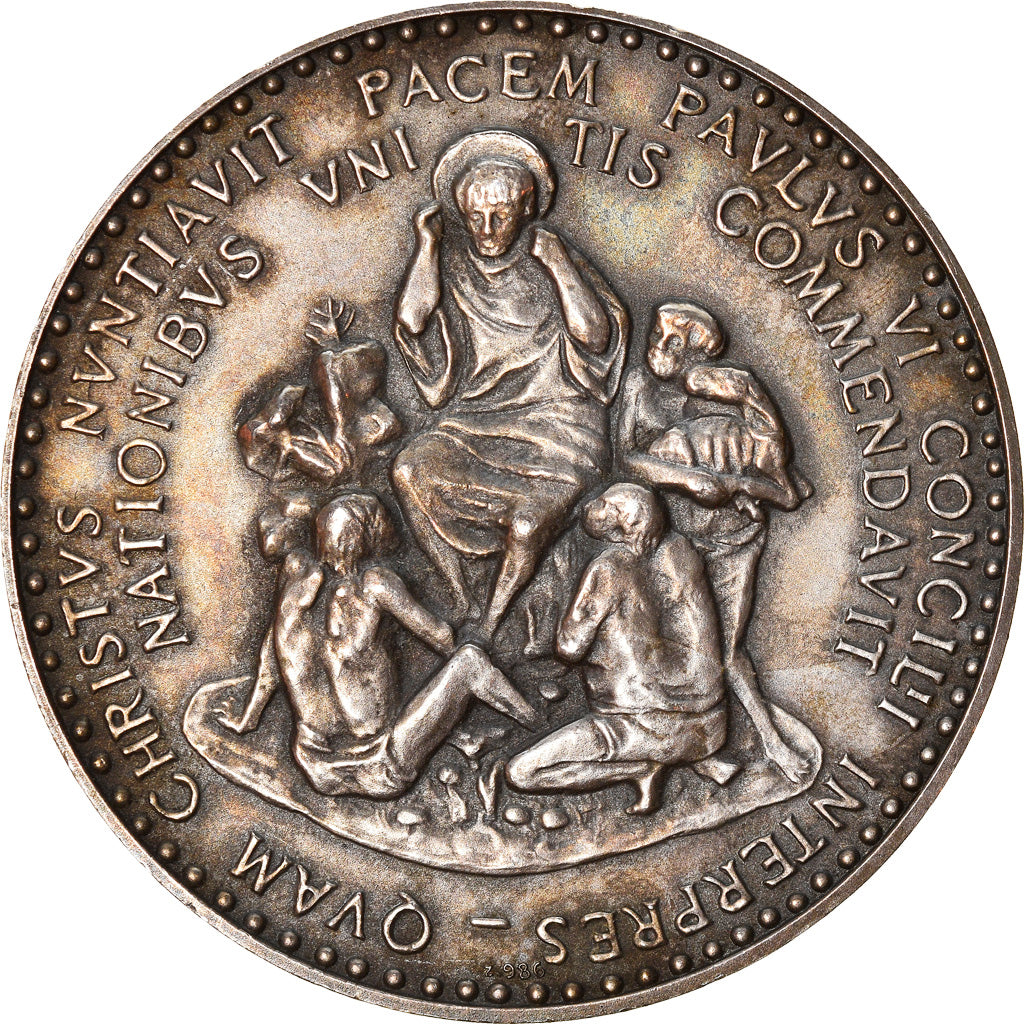 Vatican, Medal, Le Pape Paul VI, Religions & beliefs, 1967, Mingrizzi