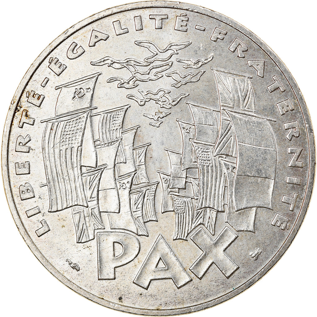Munten, Frankrijk, 8 mai 1945, 100 Francs, 1995, ZF+, Zilver, KM:1116.1