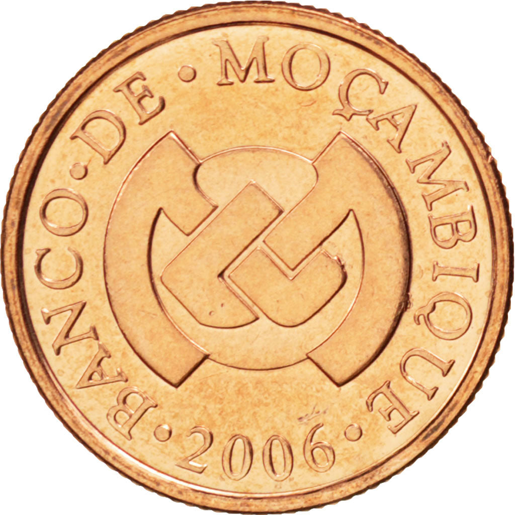 MOZAMBIQUE, Centavo, 2006, KM #132, MS(63), Copper Plated Steel, 15, 2.00