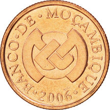 MOZAMBIQUE, Centavo, 2006, KM #132, MS(63), Copper Plated Steel, 15, 2.00