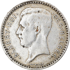 Coin, Belgium, Albert I, 20 Francs, 20 Frank, 1934, EF(40-45), Silver, KM:103.1