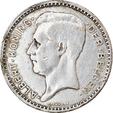 Monnaie, Belgique, Albert I, 20 Francs, 20 Frank, 1934, TB+, Argent, KM:104.1