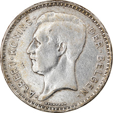 Monnaie, Belgique, Albert I, 20 Francs, 20 Frank, 1934, TB+, Argent, KM:104.1