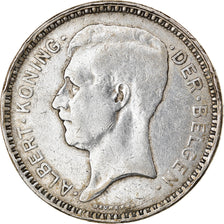 Coin, Belgium, Albert I, 20 Francs, 20 Frank, 1934, EF(40-45), Silver, KM:104.1