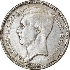 Coin, Belgium, Albert I, 20 Francs, 20 Frank, 1934, EF(40-45), Silver, KM:104.1