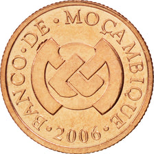 MOZAMBIQUE, Centavo, 2006, KM #132, MS(63), Copper Plated Steel, 15, 2.00