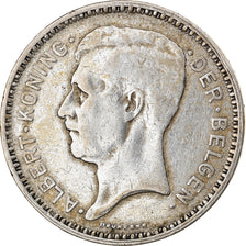 Coin, Belgium, Albert I, 20 Francs, 20 Frank, 1934, EF(40-45), Silver, KM:104.1