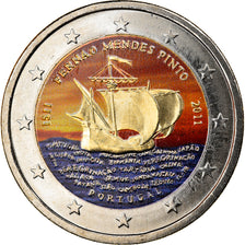 Portugal, 2 Euro, 2011, Lisbon, MS(60-62), Bi-Metallic, KM:804