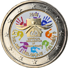 Belgium, 2 Euro, 2008, Brussels, MS(60-62), Bi-Metallic, KM:248