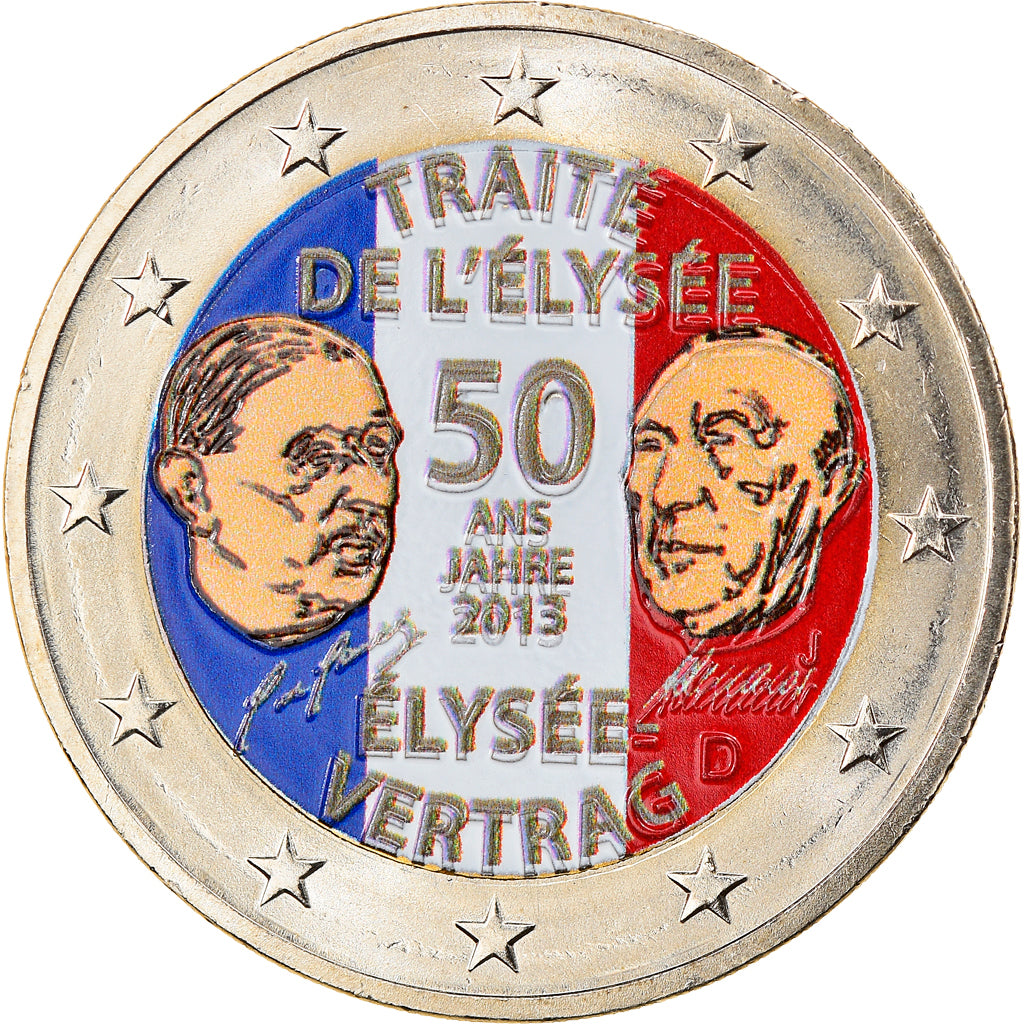 GERMANY - FEDERAL REPUBLIC, 2 Euro, 2013, Munich, MS(60-62), Bi-Metallic, KM:315
