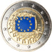 France, 2 Euro, 30 ans du drapeau de l union europeenne, 2015, MS(60-62)