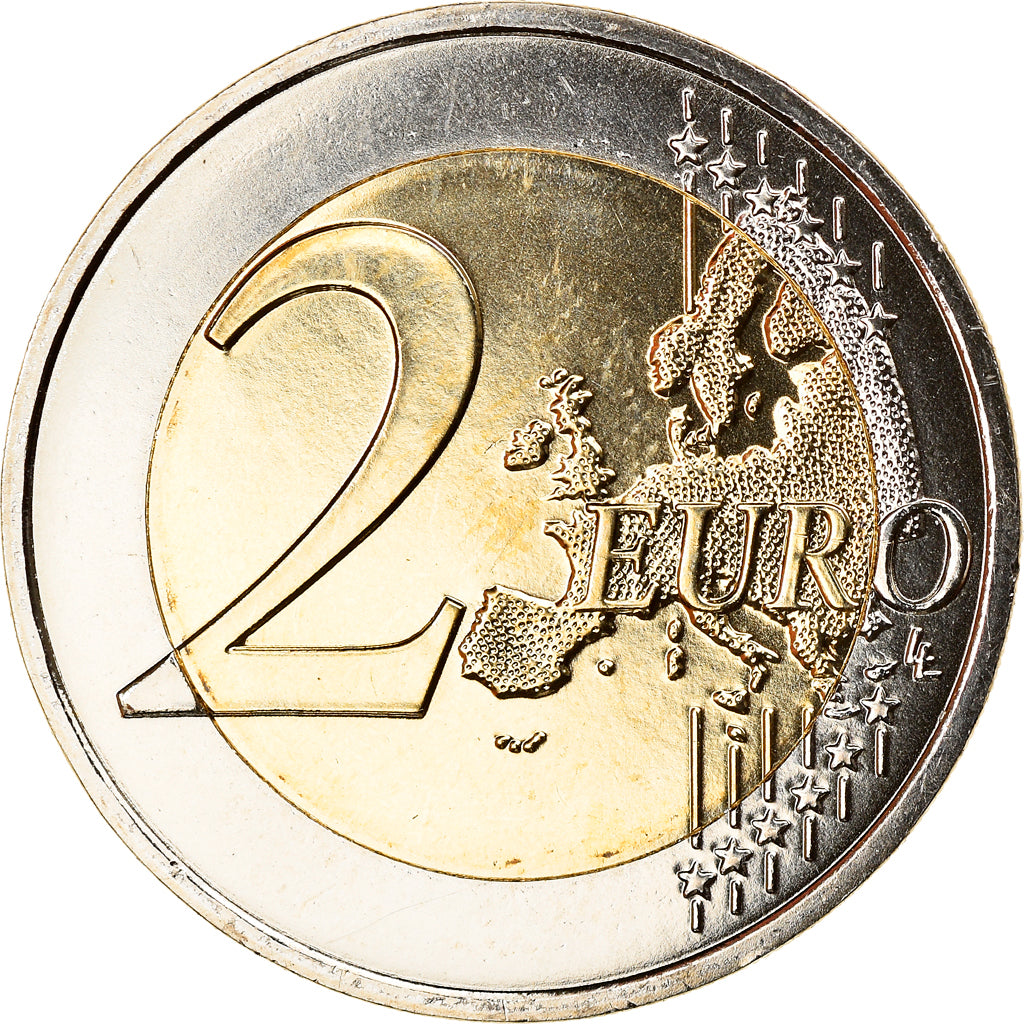 France, 2 Euro, 30 ans du drapeau de l union europeenne, 2015, MS(60-62)