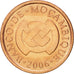 MOZAMBIQUE, 5 Centavos, 2006, KM #133, MS(63), Copper Plated Steel, 19, 2.32