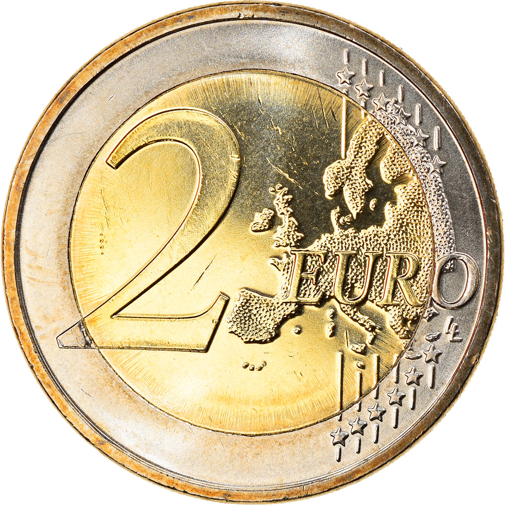 Slovenia, 2 Euro, 10 ans de l'Euro, 2012, SPL, Bi-metallico, KM:107