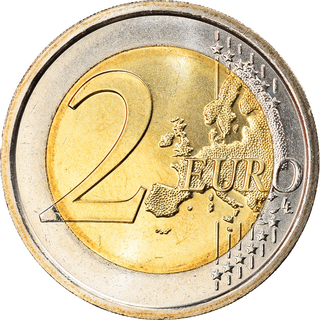 Italy, 2 Euro, 10 ans de l'Euro, 2012, Rome, MS(60-62), Bi-Metallic, KM:350