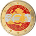 Austria, 2 Euro, 10 ans de l'Euro, 2012, MS(60-62), Bi-Metallic, KM:3205