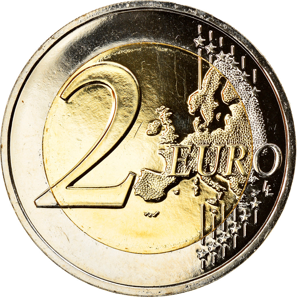 Francia, 2 Euro, La République, 2015, BU, EBC+, Bimetálico, Gadoury:21