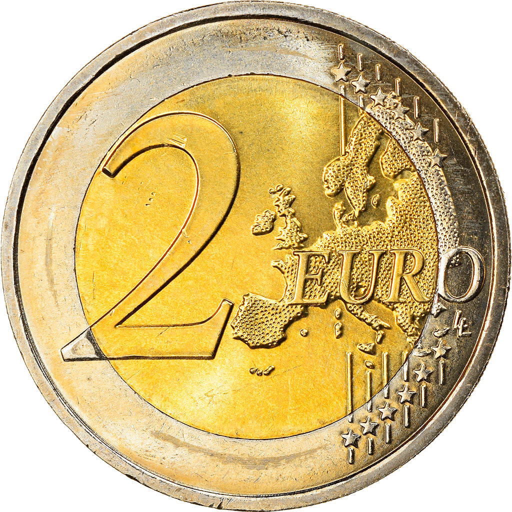 France, 2 Euro, 10 ans de l'Euro, 2012, SUP+, Bi-Metallic, Gadoury:14., KM:1846