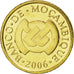 MOZAMBIQUE, 20 Centavos, 2006, KM #135, MS(63), Brass Plated Steel, 20, 4.12