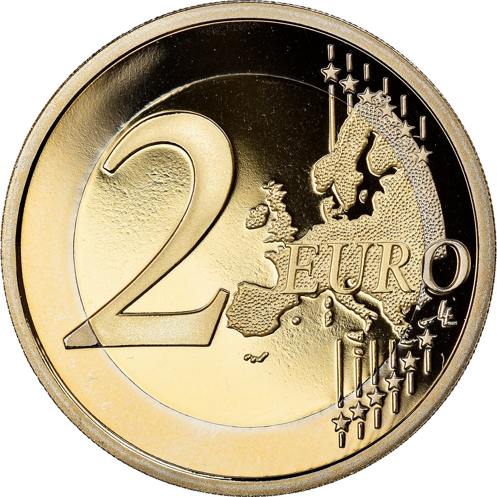 France, 2 Euro, La République, 2015, Proof, MS(65-70), Bi-Metallic, Gadoury:21