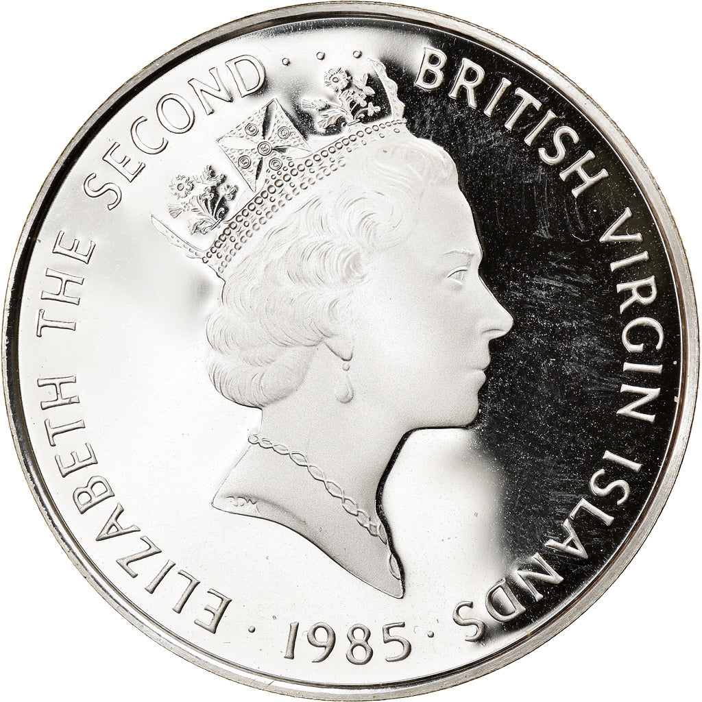 Coin, BRITISH VIRGIN ISLANDS, Elizabeth II, 20 Dollars, 1985, Franklin Mint