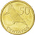 Coin, Mozambique, 50 Centavos, 2006, MS(63), Brass plated steel, KM:136