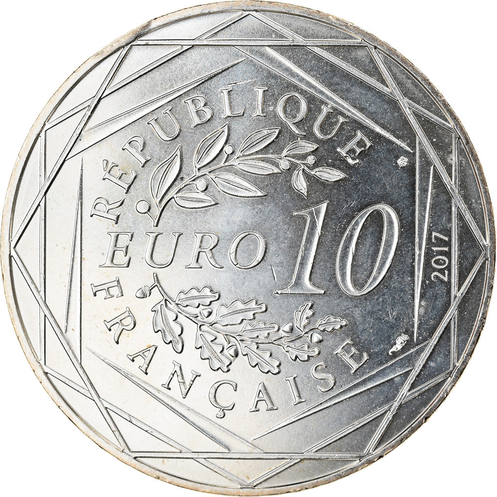 France, 10 Euro, Jean Paul Gaultier, 2017, SPL, Argent, Gadoury:EU892