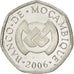 MOZAMBIQUE, Metical, 2006, KM #137, MS(63), Nickel Plated Steel, 21, 5.31